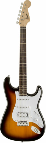 SQUIER BY FENDER BULLET STRATOCASTER HSS LRL, BROWN